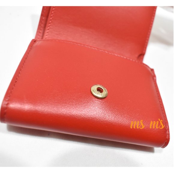 NWT Christian Louboutin red leather wallet - Picture 2 of 5
